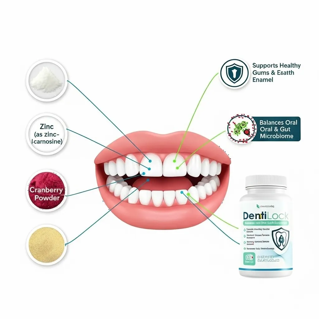 DentiLock, Oral Health, Fresh Breath, Strong Enamel, Gums